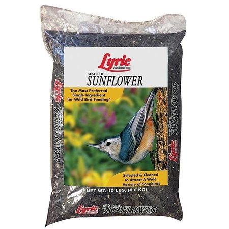 LYRIC 2647277 Bird Seed, Sunflower, 10 lb Bag 26-47421